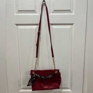 Red Cross Body Purse